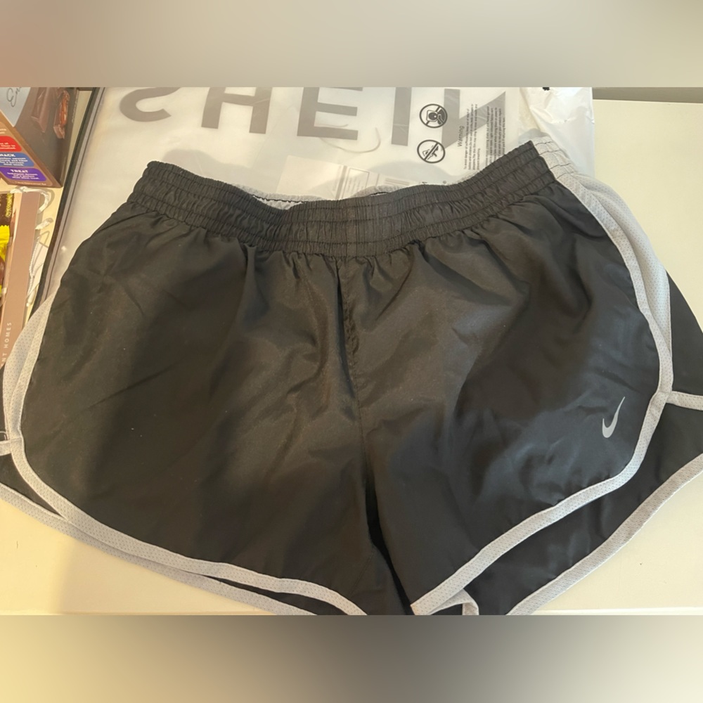 Nike shorts with liner.